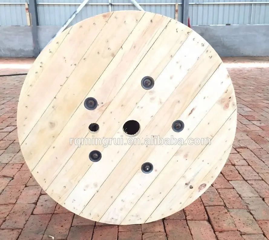 Leere Holz Spulen Kabel Reel Gewicht