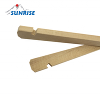Lève-soleil 56804 #   Piquets de tente en bois de 30 cm, qualité supérieure, certifiés REACH, ensemble personnalisé avec logo, pour le camping et les voyages en plein air
