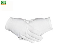 Gants en Coton Blanc Premium avec Logo Personnalisé pour Bijouterie Uniforme Fanfare Gants de Travail et de Cérémonie