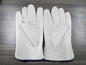 Gants de conducteur de <span class=keywords><strong>voiture</strong></span> en <span class=keywords><strong>cuir</strong></span> de chèvre, 10 pouces, livraison depuis l'usine, - Product Image 2