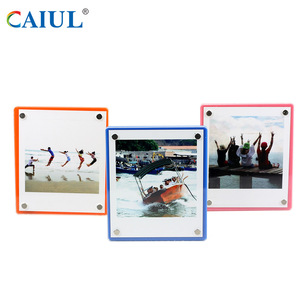 Instax Home Decor Caiul 2x3 Magnetic Clear Acrylic <strong>Photo</strong> Frame Crystal Stand <strong>Holder</strong> for Instax Mini EVO/11/40/ <strong>Photo</strong> - Product Image 2
