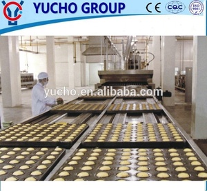 Nueva Línea de Producción de Pasteles de Acero Inoxidable Semiautomática Completa de Gran Fábrica China a Buen Precio con <span class=keywords><strong>Horno</strong></span> de Panadería - Product Image 3