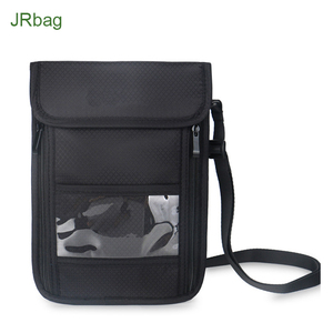 여권 지갑 보안 숨김형 목걸이 가방 고품질 광둥 공장 다목적 RFID 차단 여행용 남녀 공용 - Product Image 1