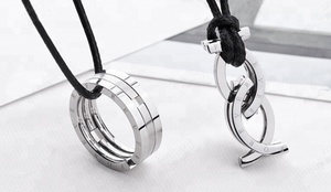 Thiết Kế Quyến Rũ Mới Nhất Hình Dạng Nhẫn Titan Nam Có Thể Thay Đổi - Product Image 4