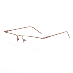 眼鏡フレーム眼鏡新しいトレンド高品質ファッション金属光学メガネ眼鏡卸売ブランド名 - Product Image 1