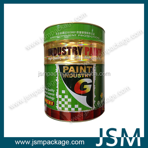 Jsm ronda tin can caja para la industria pintura embalaje 2015 - Product Image 1