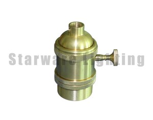E26 Brass Antique Edison Bóng Đèn Cơ Sở Đồng Đui Đèn Đồng Ổ Cắm - Product Image 1