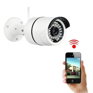 SUNIVISION Produttore!!!outdoor <span class=keywords><strong>720p</strong></span> del <span class=keywords><strong>IP</strong></span> di WIFI Della Macchina Fotografica Macchina Fotografica Della Pallottola di Rete Impermeabile/Resistente Alle Intemperie CMOS - Product Image 1