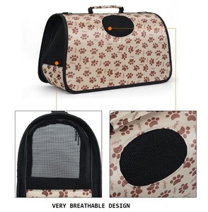 Bolsa de transporte para gatos y mascotas, plegable, transpirable, para viajes al aire libre - Product Image 4