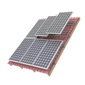 Chất lượng cao 10KW năng lượng mặt trời nhà hệ thống điện cấu trúc năng lượng mặt trời ngói hệ thống mái cho sân ngói mái - Product Image 1