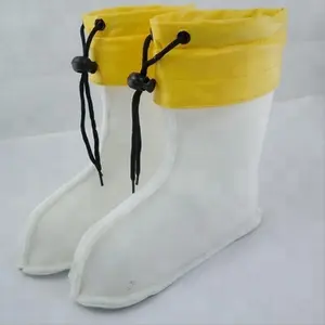 factory children's rain boots' warm fleece liner