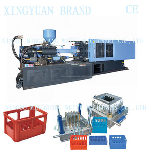 Caja de cerveza de plástico fabricación de máquina de moldeo por inyección 500ton - Product Image 1