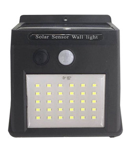 Esterno luce solare esterna impermeabile A-8700 ha condotto la lampada da parete solare automatico a infrarossi lampada da parete solare - Product Image 1