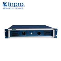 Amplificateur de mixage professionnel INPRO FX6-125 avec contrôleur de réverbération Micro Connect, puissance de sortie 125W RMS 200W MAX pour soirées et événements musicaux