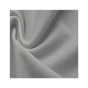 White 100% Polyester 120gsm Jersey Breathable Fabrics for Making Underwear