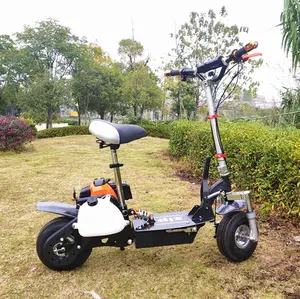 Uberscoot CE GECERTIFICEERD znen motor 250cc elektrische start 49cc gas scooter