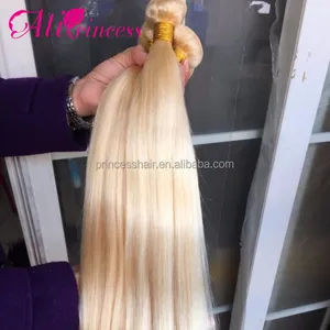 2018 High Quality Unprocessed Natural Hair Extensions Aliexpress Virgin Human Brazilian Hair Blonde Straight Bundles