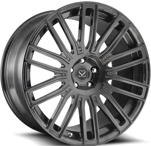 Untuk LX570 22 Inci Gloss Hitam Gloss 1-PC Velg Aloi Tempa dengan 5x150