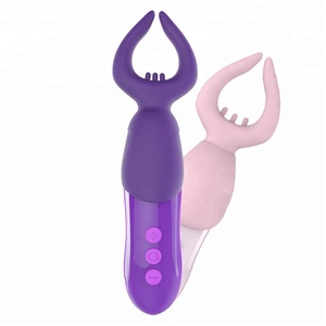 Vibromasseur avec 3 accessoires de tête, vibromasseur à balles, œufs vibrants et accessoires - Product Image 4
