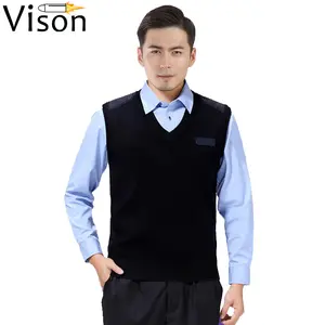 Người Đàn Ông Dệt Kim Chiến Đấu Chiến Thuật Áo Len An Ninh Vest Len Áo Thun Màu Đen