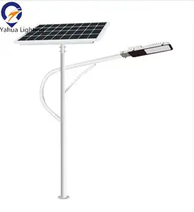 Giá tốt nhất full set với 6 m mạ kẽm cực 12 V Panel Năng Lượng Mặt Trời 40 Wát năng lượng mặt trời ánh sáng đường phố