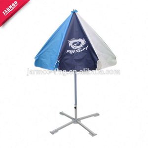 Promoción de fábrica Grande promocional a prueba de viento de playa paraguas plegable - Product Image 2