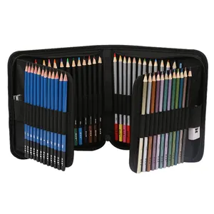 ชุดวาดภาพระบายสีแบบดินสอสีสำหรับมืออาชีพ,53ชิ้น