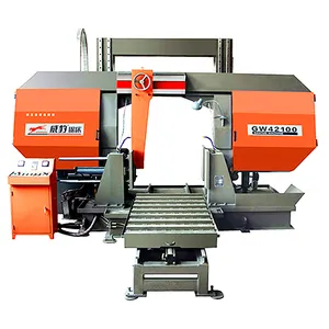 beam cutting double column metal cutting band saw machine GW42100