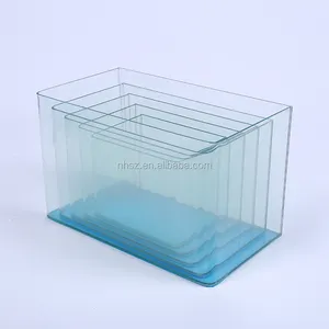 mini curved glass set aquarium