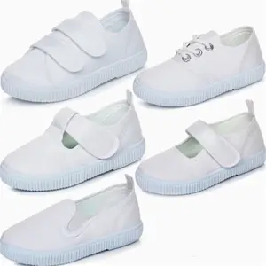 Đẹp Thoải Mái Trẻ Em Giày Sneakers Thể Thao Canvas Trường Giày CC527