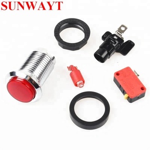 <span class=keywords><strong>2</strong></span> oyuncu Arcade Diy kiti ile arcade usb kodlayıcı denetleyici ve zippyy joystick krom push button seti oyun salonu oyun makinesi - Product Image 5