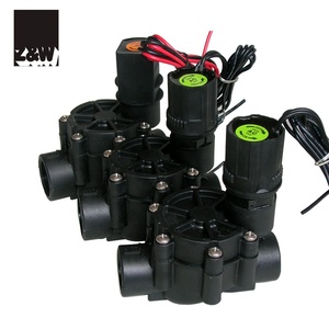 100D 1 "hệ thống thủy lợi solenoid Van nhựa cảnh quan nông nghiệp từ xung 1inch DN25 AC 24V 220 110 DC 12V chốt - Product Image 6