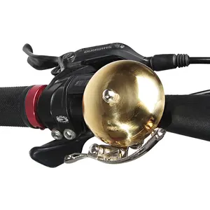 ZL0282-1 Accessoires Classique <span class=keywords><strong>Guidon</strong></span> Vélo Bell Son Fort Montagne Vélo De Route Anneau Cloche De Cuivre Cornes - Product Image 1