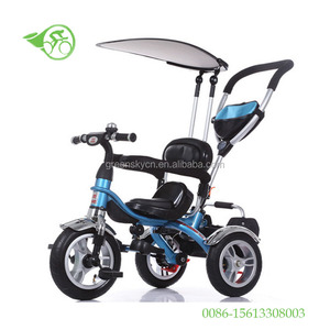 bébé tricycle avec canopy nouveau modèle 4 en 1 360 degrés de rotation siège bébé tricycle pas cher enfants bébé - Product Image 1
