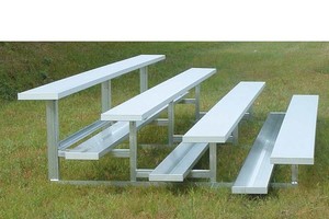 휴대용 경기장 알루미늄 bleachers 접이식 모바일 grandstand 휠 - Product Image 2