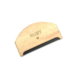 Legno di faggio naturale tessuto del maglione di cachemire pettine all'ingrosso - Product Image 1