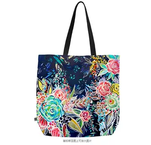 Durable Promotion Cheap Custom 600D polyester tote bag