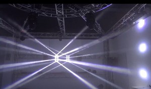 ใหม่ Dj ไฟ Led <span class=keywords><strong>Duel</strong></span> บาร์8Pcs 10W Led Spider Light Beam Led Moving Head Light - Product Image 3