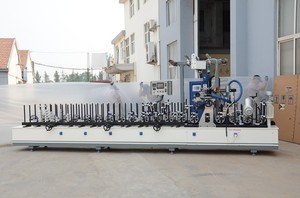 Máquina de Encolado de Perfiles con Pegamento Termofusible <span class=keywords><strong>PUR</strong></span> para Marcos de Puertas y Ventanas de Madera HOLZH - Product Image 2