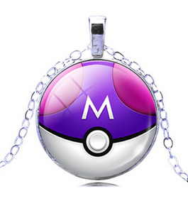 Más caliente de cristal de la bóveda cabochon juego pokemon vaya bola colgante de collar - Product Image 6