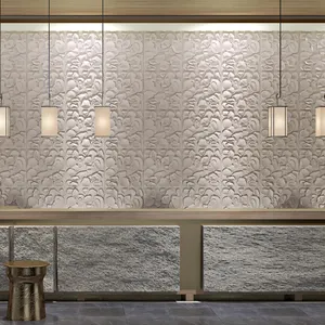 yumuşak duvar tasarım paneli Suppliers-Yumuşak duvar kaplamaları tasarımları 3d duvar deri panel toptan için