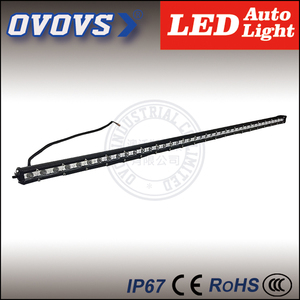 Ovovs jgl tractor campo a través de una sola fila 126 W LED barra ligera del soporte de montaje para camiones - Product Image 4
