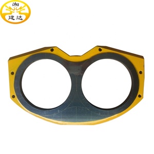 Anillo de Corte de Carburo de Alta Calidad Putzmeister DN250 276313000, Placa Antidesgaste Plana Estándar de 570mm, Patrón HRC58-62 de Dureza para - Product Image 1