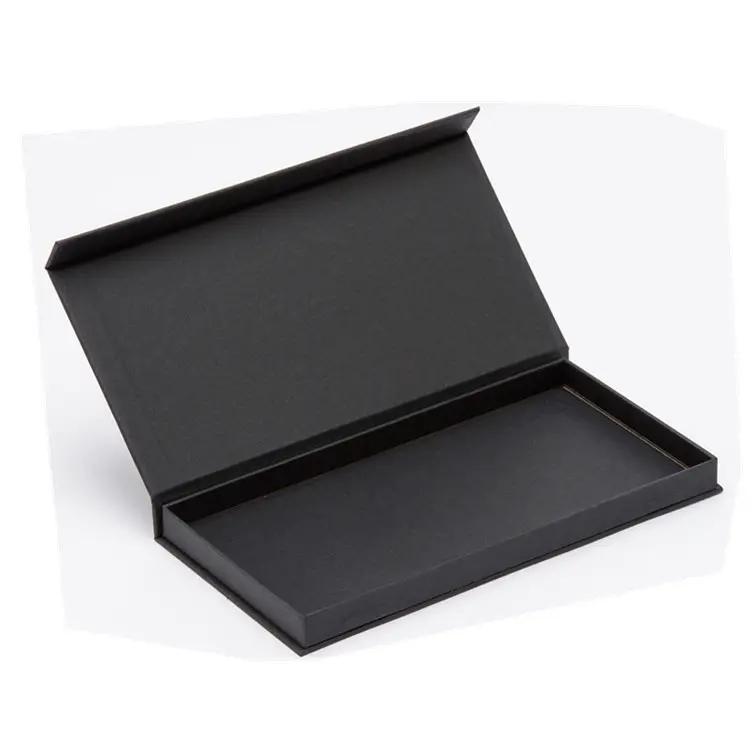Custom Design Black DL Voucher Style Sized Gift Boxes
