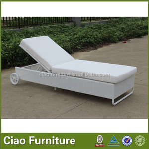 Conversation En Osier Ensembles Chaises Longues Monte Carlo <span class=keywords><strong>Méridienne</strong></span> avec Pivotant Pouf - Product Image 4