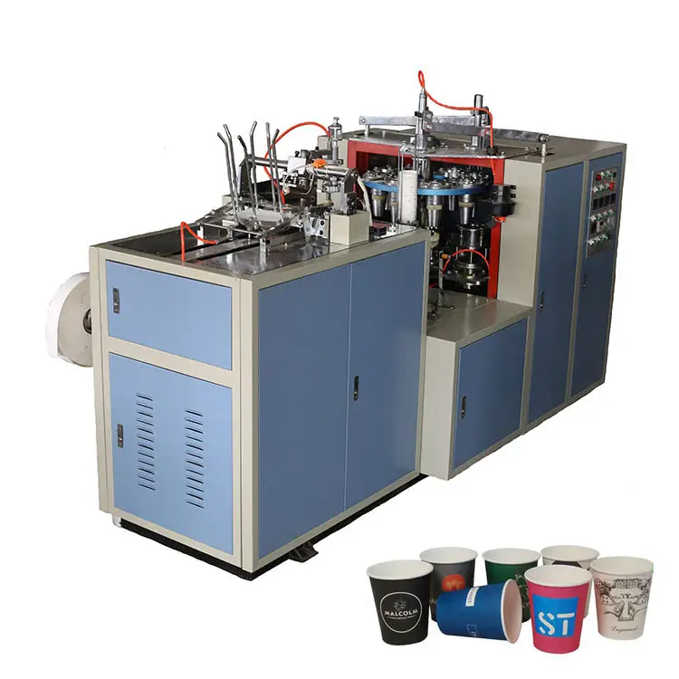 Fully Automatic Easy Used Paper Cup Machine Sell Well In Italy India Pakistan Machine For Paper Cup