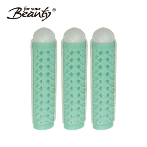 Groothandel fabriek plastic bal haar rollen krulspelden met elastische - Product Image 3