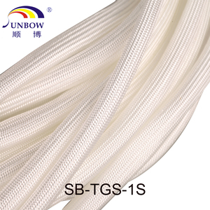 SUNBOW Thin Wall High Temperature <strong>Heat</strong> <strong>Resistant</strong> 500C Uncoated Fiberglass Braided <strong>Sleeve</strong>