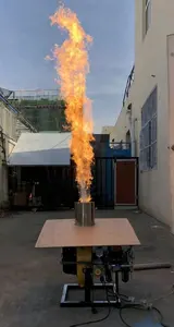 Brûleur d'huile déchet, pour feu électrique