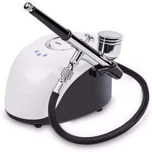 Kit de maquillage <span class=keywords><strong>aérographe</strong></span> portable pour soins de la peau blanche avec bouton-poussoir 1kg Aerografo Air Gun - Product Image 2